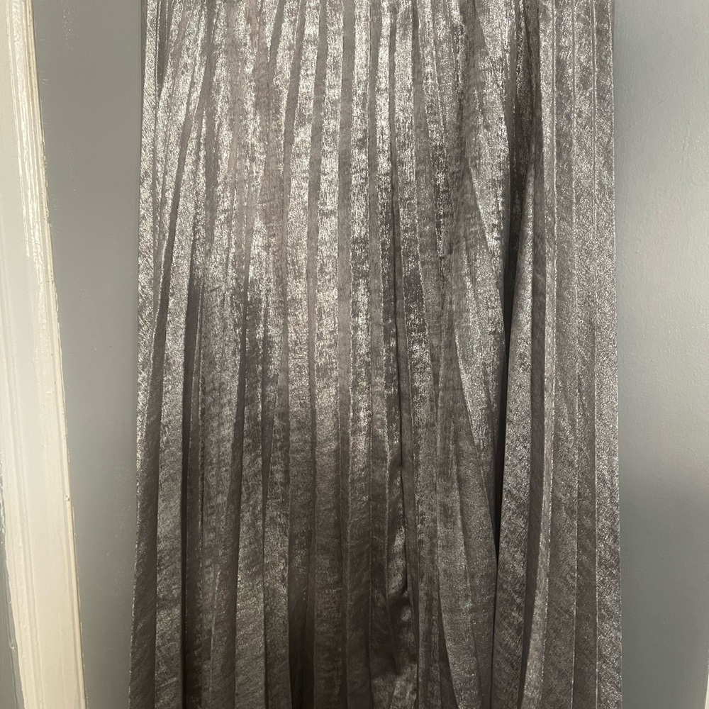 GAP Shimmering Silver Dress